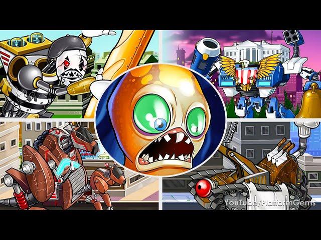 Octogeddon - All Bosses (Angry Octopus) [4K 60FPS]