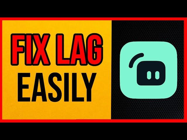 Streamlabs - How to Fix Lag and Dropped Frames (2024 BEST Method)