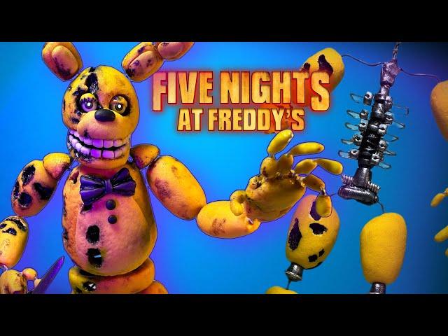 How to make Spring Bonnie from FNAF Movie: Polymer Clay Tutorial!