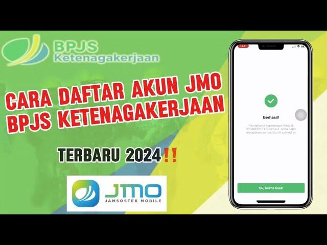 Cara Daftar Akun JMO BPJS Ketenagakerjaan | Cara Membuat Akun JMO