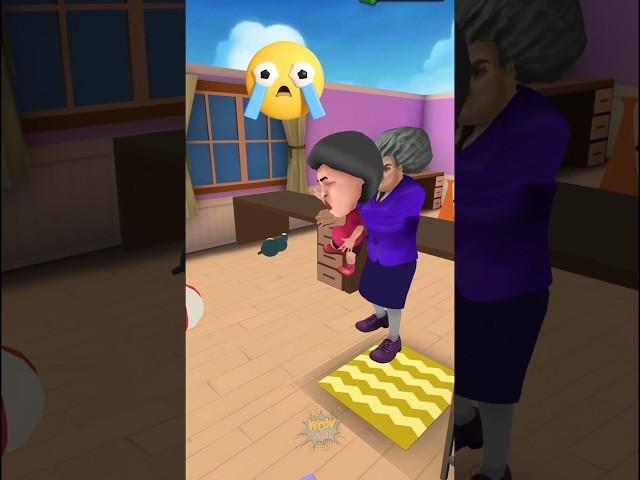 Scary Little Prankster - Baby Vs Purple Miss T Funny Videos #wowgame #shorts