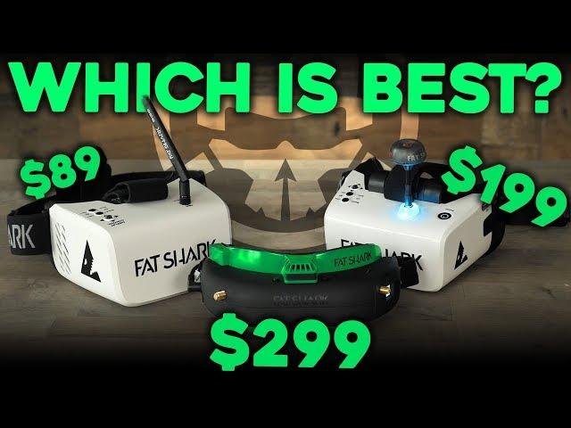 NEW FatShark RECON vs SCOUT vs ATTITUDE FPV Goggles!