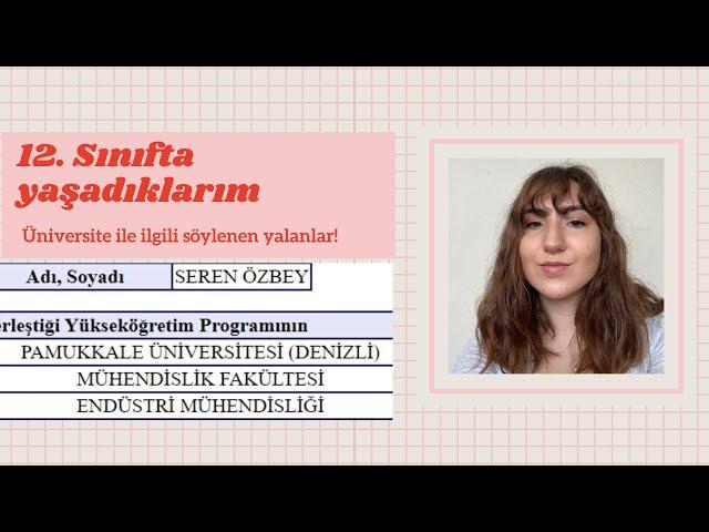 TYT-AYT sayısal 100K nasıl yaptım? I Pamukkale üniversitesi - endüstri mühendisliği #ösym