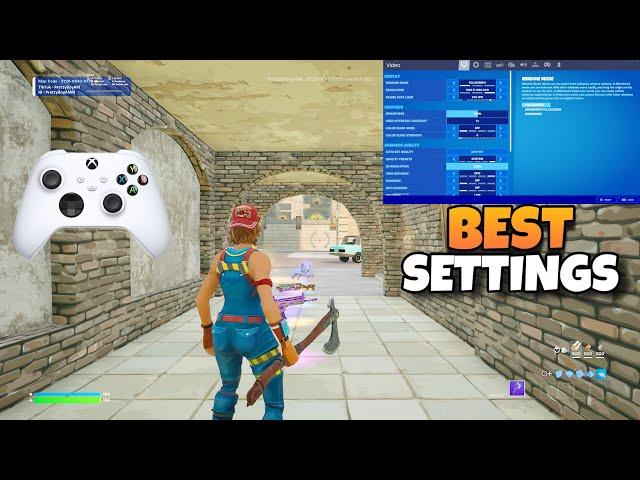 Smooth Xbox Player  + BEST Controller SETTINGS For Fortnite!