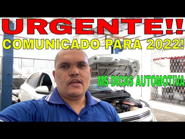 MS DICAS AUTOMOTIVA FAZ COMUNICADO URGENTE PARA 2022/VOCÊ TEM QUE VER ISSO!