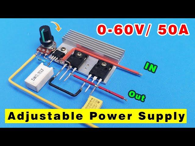 High powerful voltage and current Adjustable power supply, Voltage and Current Adjustable