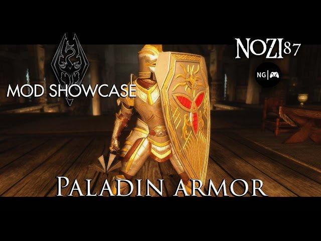 TESV - Skyrim Mod Showcase: Paladin Armor Set and Artifacts by FrankFamily