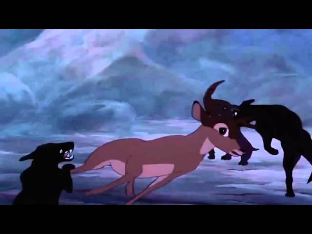 Bambi - The Dogs Chase HD