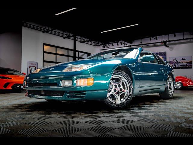 1996 Nissan 300ZX Turbo! Low miles! Twin Turbo V6! Cobalt Green Pearl Paint!