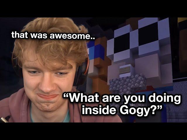 Tommy Goes Inside Gogy