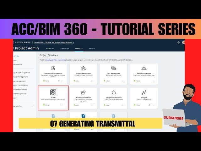 #07 BIM360 Tutorial/ACC | Generating Transmittal