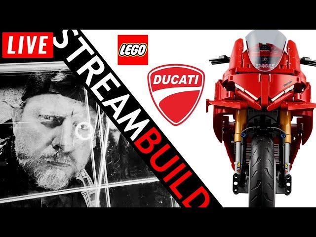  Building LEGO Technic Ducati Panigale V4 S Motorcycle (42202) Live!