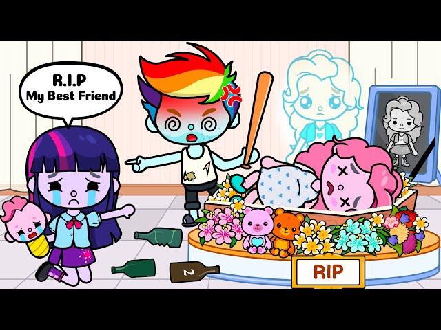 My Best Friend Got Married Wrong Guy | My Little Pony In Toca Life World | 슬픈 기원 사랑 이야기 | Toca Boca