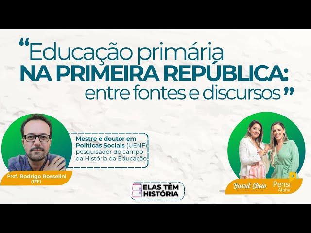 #ep31   — “EDUCAÇÃO PRIMÁRIA NA PRIMEIRA REPÚBLICA: ENTRE FONTES E DISCURSOS”