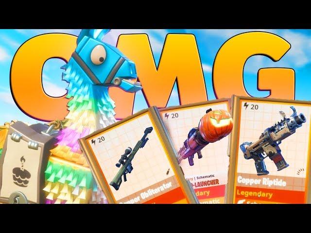 LUCKIEST Birthday LLAMA OPENING | Fortnite Save The World