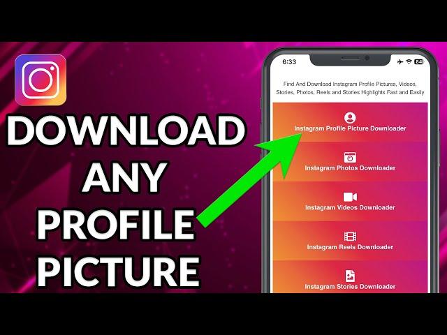 How To Download Instagram Profile Picture On iPhone