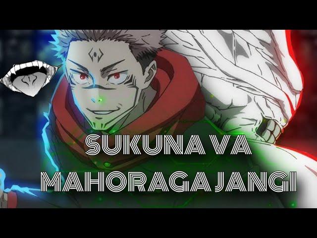 JUJUTSU KAISEN 17 qism | anime analiz | SUKUNA VA MAHORAGA JANGI Uzbek tilida