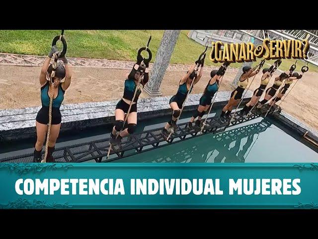 Competencia individual mujeres ¿Quién fue la ganadora y quién la amenazada? | ¿Ganar o Servir?