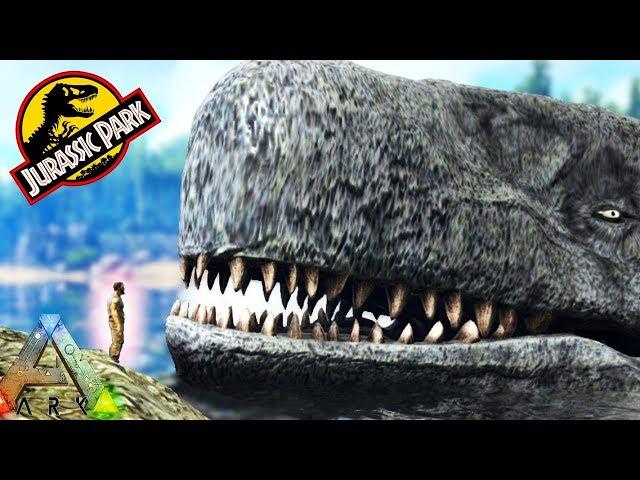  THIS GIANT WHALE EATS YOU WHOLE!! Ark Survival Evolved Jurassic Park Expansion Mod Update