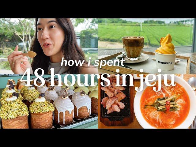 48 Hours in Jeju | documenting *everything* we did, saw, and ate!