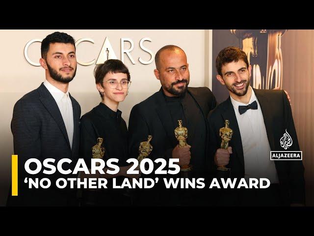 Israeli-Palestinian film No Other Land wins Oscar for best documentary