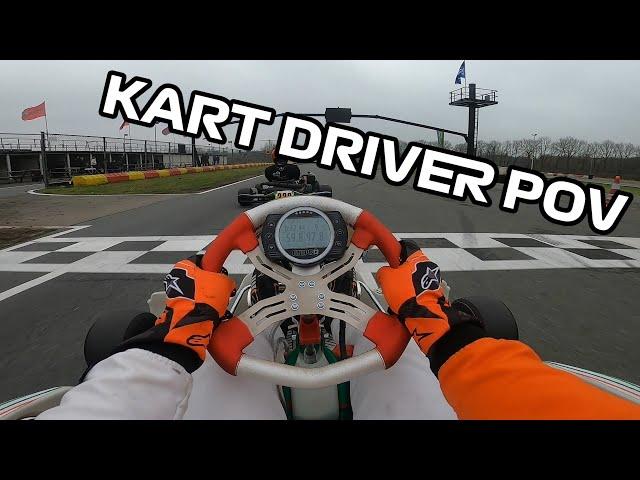 GO KART RACING DRIVER POV | Free Practice at Berghem