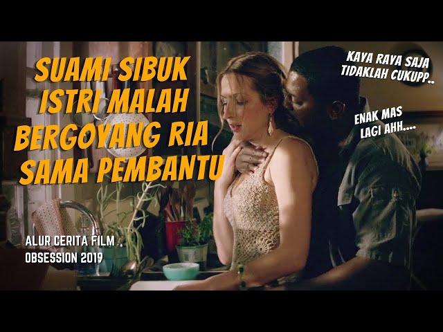 Suami sibuk kerja, istri malah bergoyang sama pembantu !!!