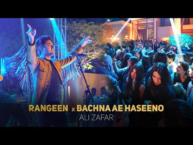 Rangeen Hai Tu Rangon Se Bhi Zyada x Bachna Ae Haseeno | Ali Zafar | R World Official | 4K Ultra HD