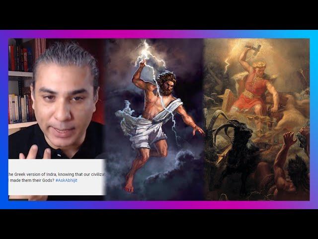 Zeus, Jupiter, Thor: European Versions of Indra (Vedic God) | #AskAbhijit E7Q6 | Abhijit Chavda