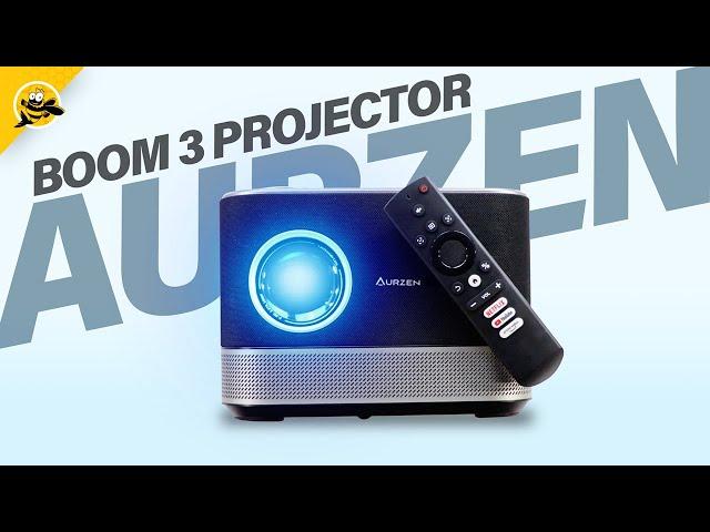 BEST All-In-One Projector I've Tested! - AURZEN Boom 3