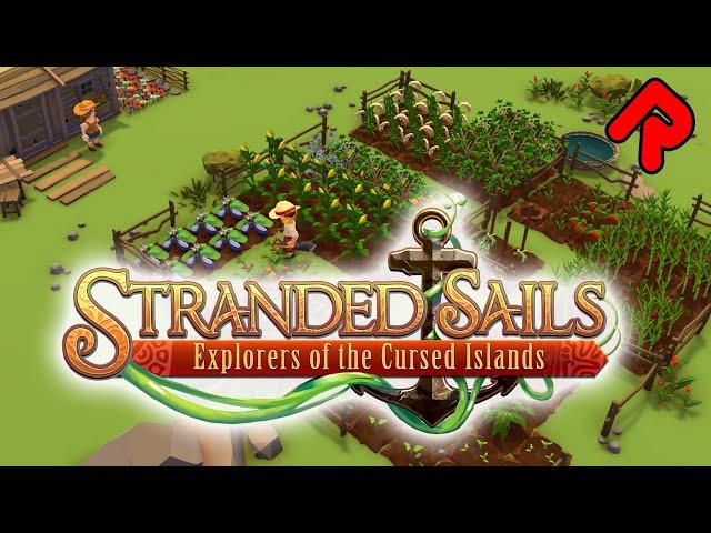 STRANDED SAILS: Shipwrecked Farming RPG! | Let's play Stranded Sails gameplay ep 1 (PC)