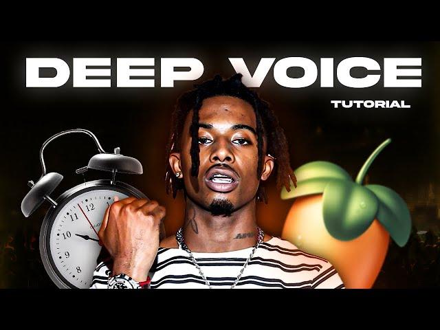 The Secret Behind Playboi Carti's Deep Voice!