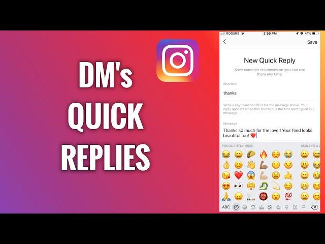 How To Use Quick Replies On Instagram DMs