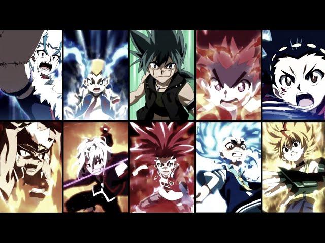 Lui Vs Ryuga Vs Dante Vs Shu Vs Kyoya Vs Aiger Vs Hyuga Vs Hikaru Vs Valt Vs Free