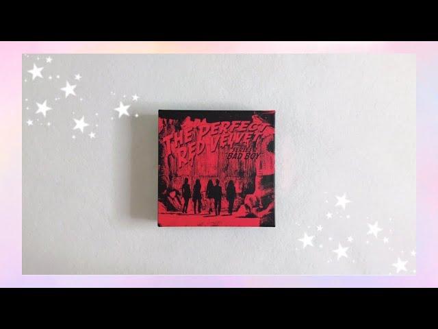 ̴·₊˚ ༘ unboxing red velvet tprv bad boy kihno album (2022 reprint/restock) 