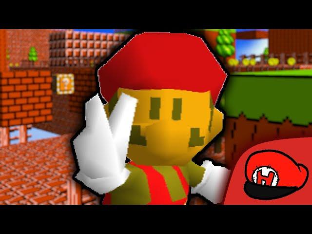 Super Mario Bros 1-1 Recreated in Mario Builder 64