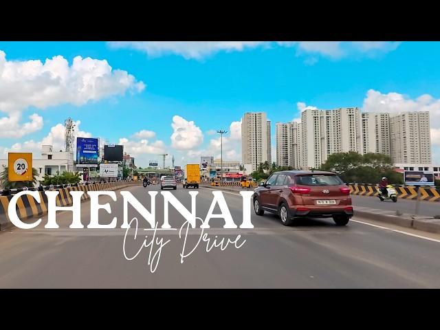 Chennai City Drive | Koyembedu [4K]