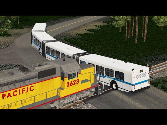 Articulated Bus Crashes 3 | BeamNG.drive