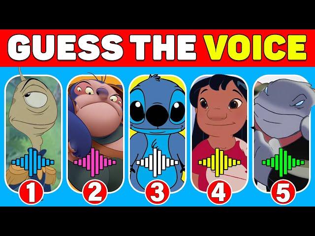 Guess the LILO and STITCH Characters by Their Voice - Quiz for Fans!