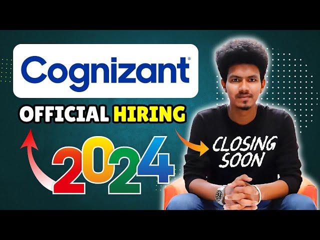 Cognizant off campus drive 2024 | Cognizant IT Jobs for freshers 2024 | Sharmilan vipokan