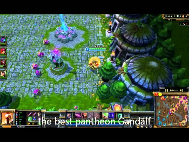 Pantheon Gandalf lol 5 Kills 5 Minutes