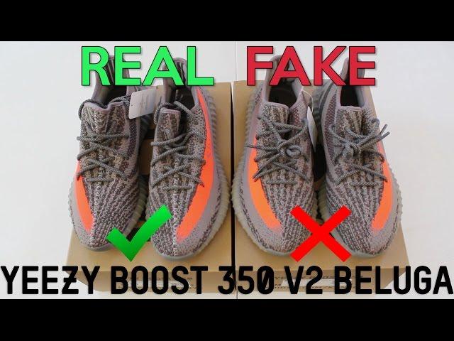 YEEZY BOOST 350 V2 BELUGA Real Vs. Fake (LEGIT CHECK)