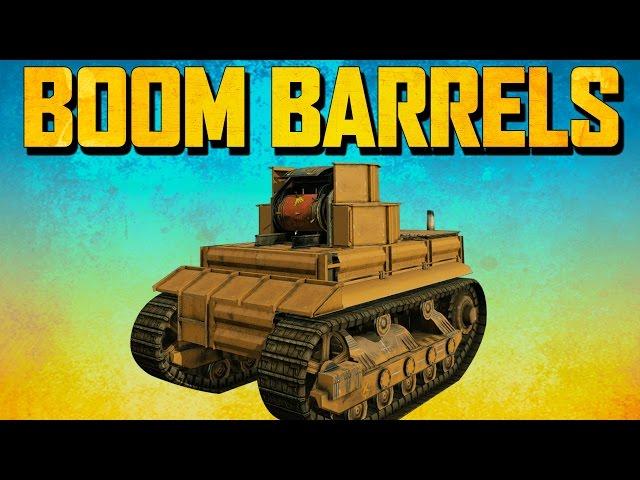 Crossout SturmTiger NEW EXPLODING BARRELS (Crossout Gameplay)