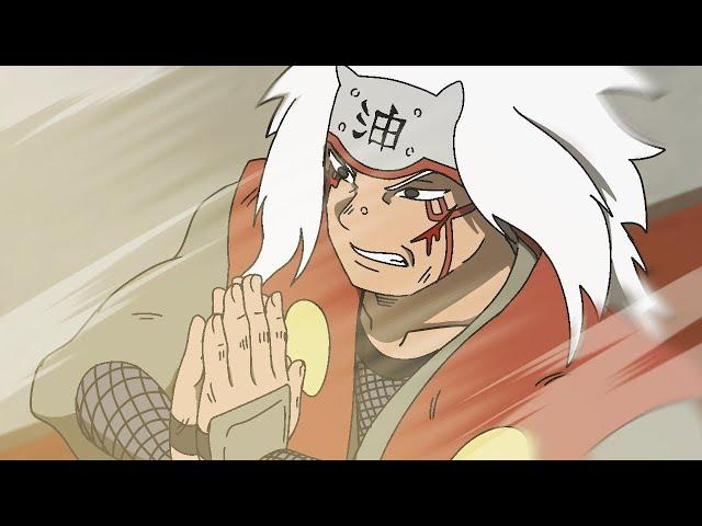 Jiraiya vs Itachi and Kisame | animation