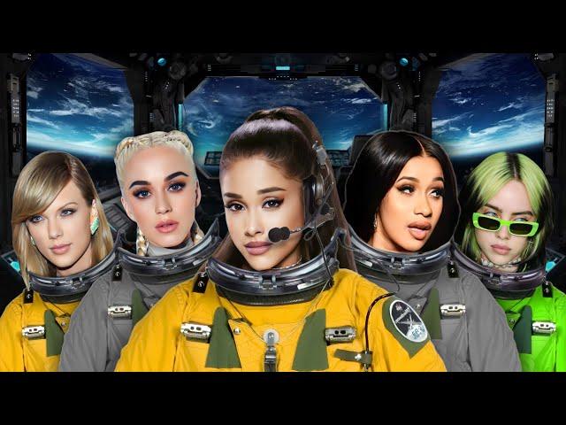 Celebrities on a Spaceship