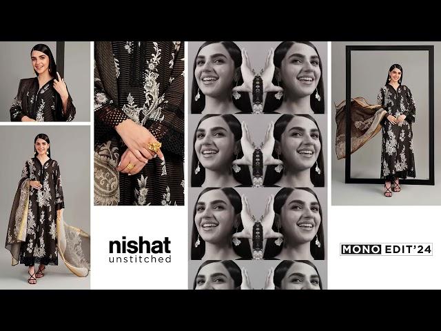 Nishat Unstitched | Mono Edit'24