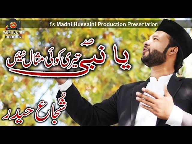 New Naat 2018 Rabi-ul-Awal Special - Shujjah Haider - Madni Hussaini Production