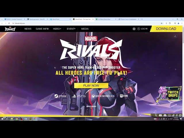 Can you Play Marvel Rivals on mac and macbook