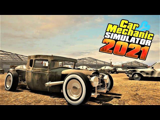 FINALLY! FOUND An Old School HOT ROD! Major Salvage Auction SCORE!!! Car Mechanic Simulator 2021