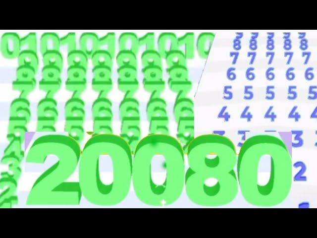 Lets Play Additional  Android Math  Games - Number Rush 2048 Challenge Vs Numbers Running